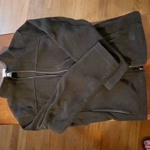 Starter brand black fleece jacket boys 8 Medium